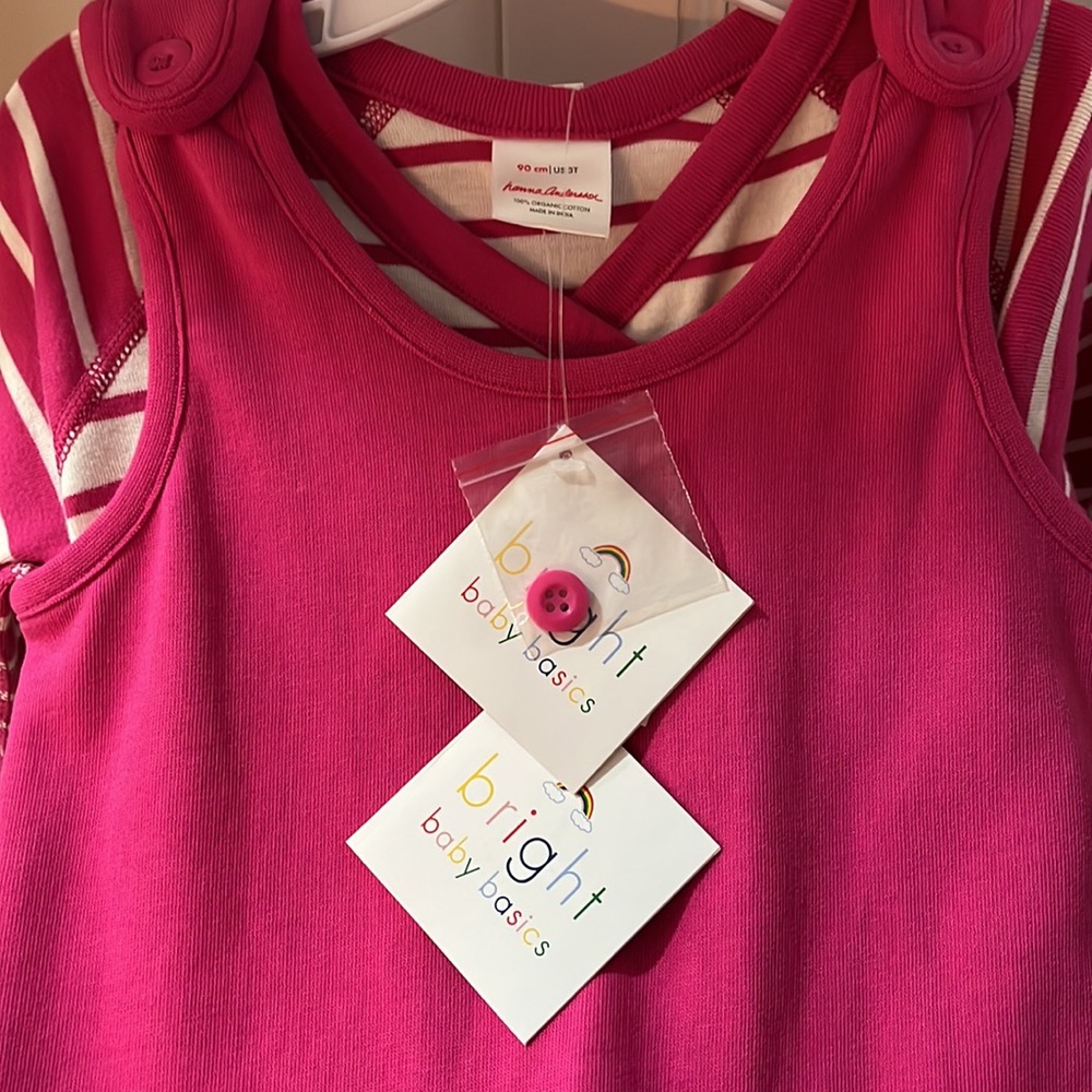 Hanna Andersson pink pair NWT size90 - Picture 2 of 6
